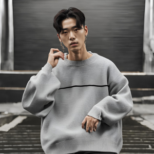 Streetwear Pullover Grau – Casual Comfort